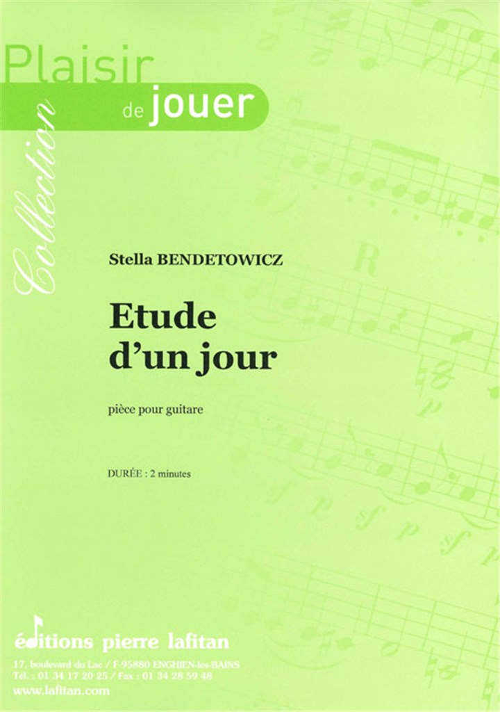 Etude D'Un Jour